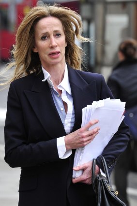 Michelle Young outside court in London last year.