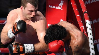Winner all over again: Jeff Horn defeated Manny Pacquiao both in the ring and on a reappraisal of the match by anonymous judges.