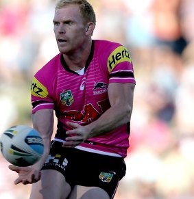 SIdelined: Peter Wallace of the Panthers.