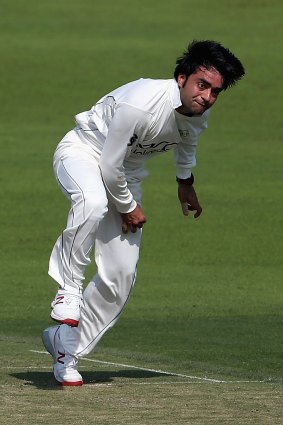 Game-breaker: Afghanistan's Rashid Khan.