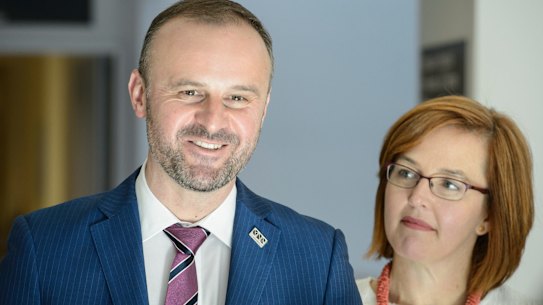 ACT Chief Minister Andrew Barr.