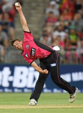 Comeback: Daniel Sams was dropped for Ben Stokes in New Zealand, but has started the BBL with a bang.