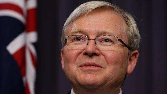 Kevin Rudd: Was this when things started to get weird?