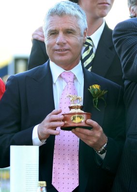 Under the microscope: Sydney trainer Kevin Moses.