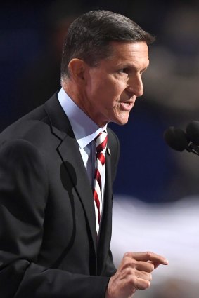 General Michael Flynn blasted Hillary Clinton for her handling of secrets during the campaign. 