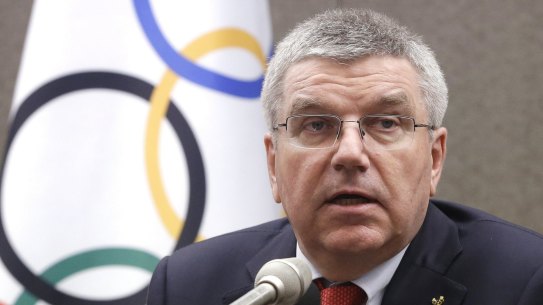 Net widens: International Olympic Committee president Thomas Bach.