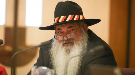 Senator Pat Dodson targeted Indigenous Affairs Minister Nigel Scullion. 