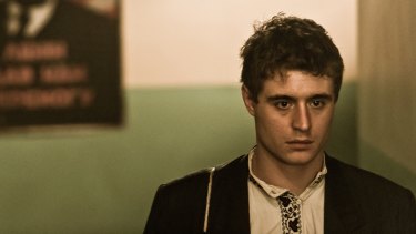 Max Irons as Yuri in Bitter Harvest.