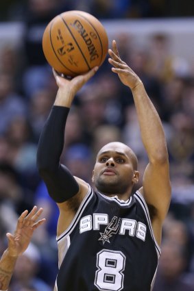 Patty Mills won an NBA Championship ring last season with San Antonio.