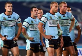 Depth tested: Cronulla copped a thrashing against the Bulldogs.