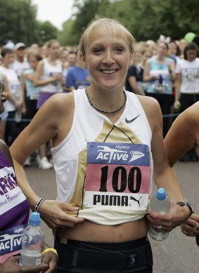Paula Radcliffe.