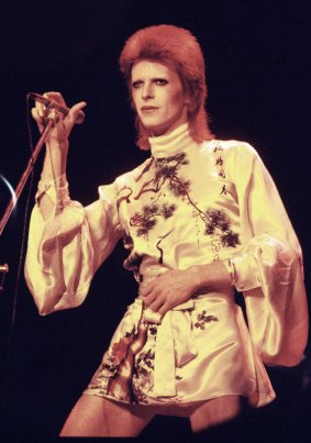 David Bowie's career didn't take off until he fabricated the elaborate Ziggy Stardust persona. 