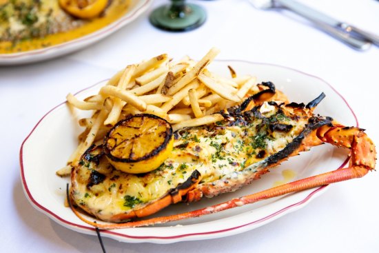 Go-to dish: Lobster mornay frites.


