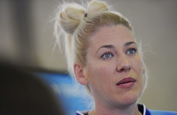 Lauren Jackson is determined to fight back from another injury.