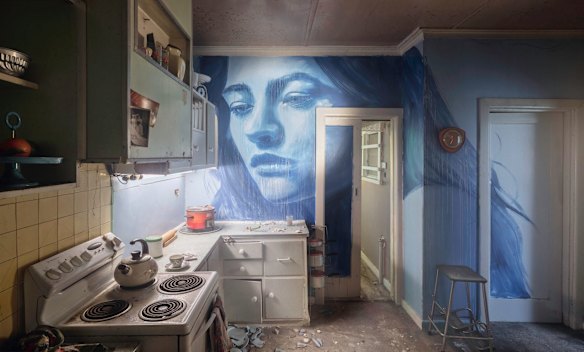 The kitchen.