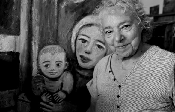 The irrepressible Mirka Mora in the documentary Monsieur Mayonnaise.