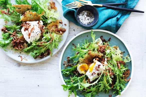 Salad Lyonnaise: A delicious bistro classic. 