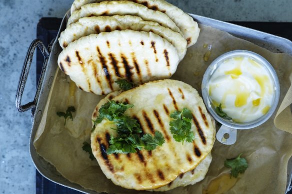 Yoghurt naan.