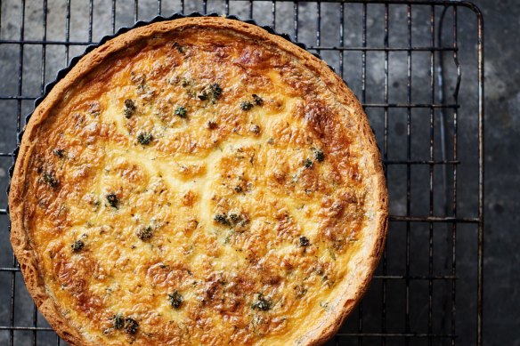 A great bacon and onion quiche relies on good ingredients and knowing and trusting your oven.
