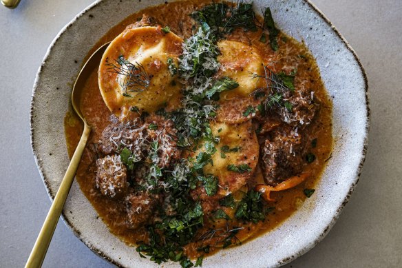 One-pan slurpy goodness.