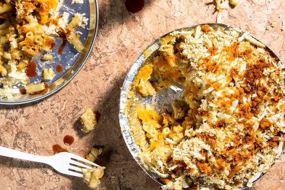 Comforting: Zacchary Bird's butternut pumpkin mac 'n' cheese recipe.