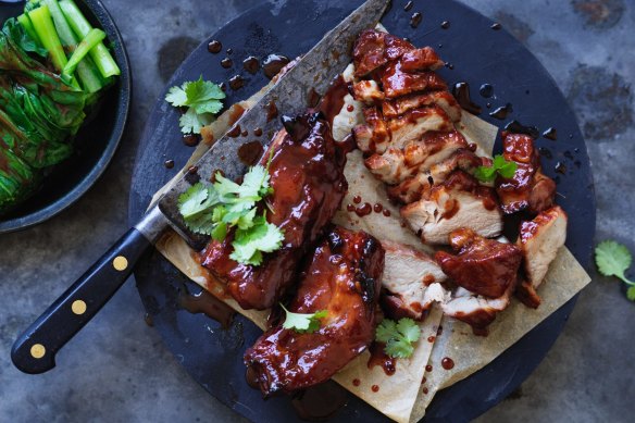 Neil Perry's sticky barbecued pork.