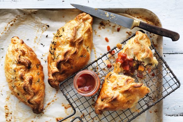 Schoolyard favourite: Adam Liaw's Adelaide pastie.