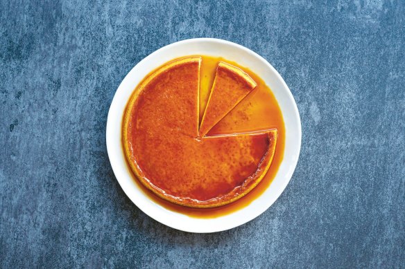 Sweet and simple: This flan has only five ingredients.