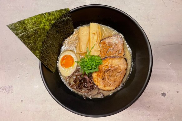 Customers can pick up freshly made ramen or frozen home packs.