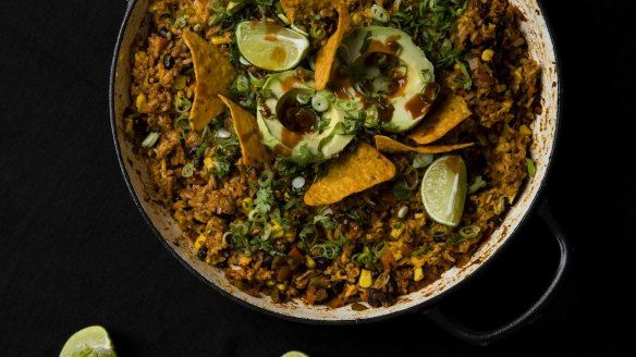 No-fuss Mexican-inspired cooking.