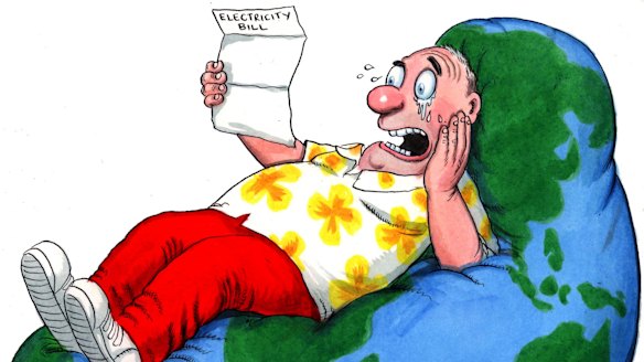 A mug's game: You can ask your power provider for discounts, but it's finding the best deal where the pursuit of cheaper power becomes complicated. Illustration: John Shakespeare.