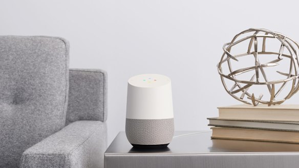 Google Home is surprisingly small, and unassuming enough to fit in most rooms of the house.