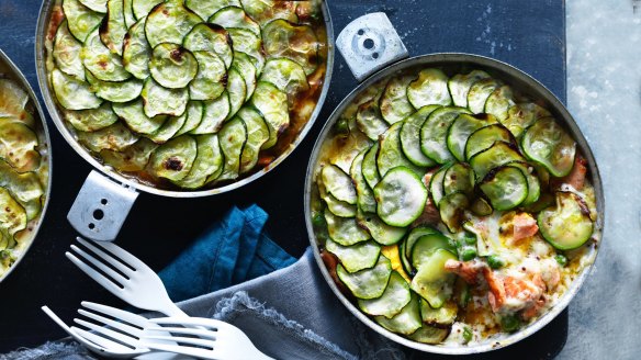 A lighter topping for fish pie.