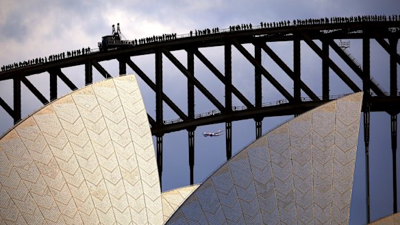 The business running climbs of the bridge made a  $16 million profit in 2015-16.