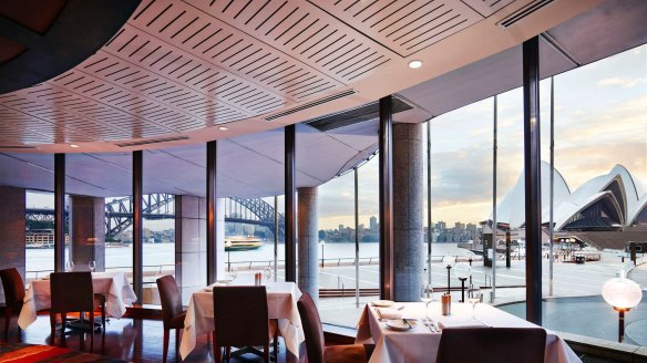 Aria in Circular Quay is one of many business-friendly lunch spots in Sydney.