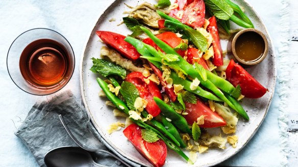 Moroccan-inspired summer salad.