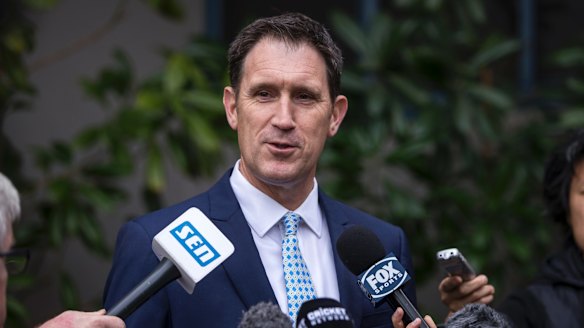 Cricket Australia boss James Sutherland can expect a bumper deal. 