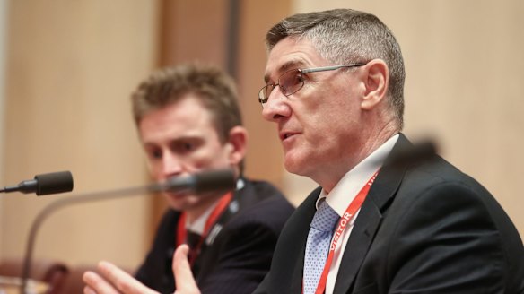 ATO deputy commissioners Jeremy Hirschhorn and Mark Konza.