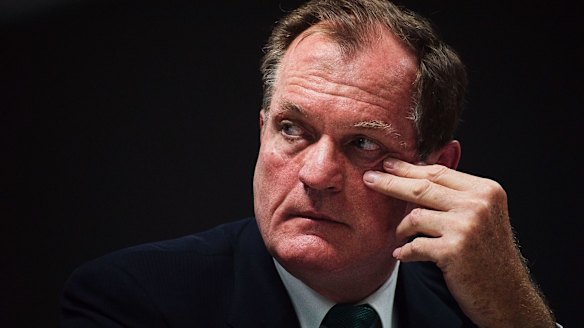 Tax Commissioner Chris Jordan has been accused of not using his powers to better detect unpaid super.