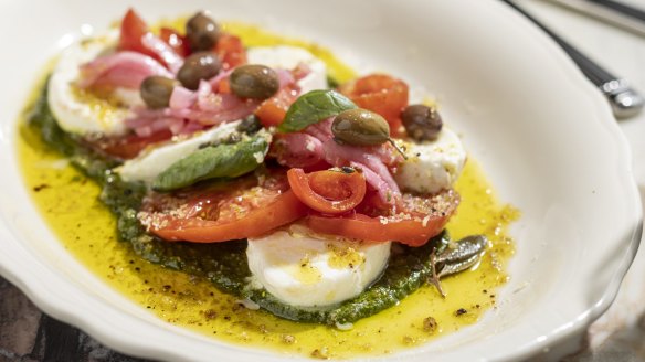 Ligurian caprese.