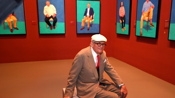 <i>David Hockney: Current</i> is a major solo exhibition of one of the world's most influential living artists, featuring hundreds of works from the past decade.