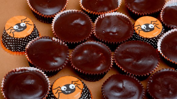 You'll need chocolate truffle or mini patty cases for the peanut butter cups.