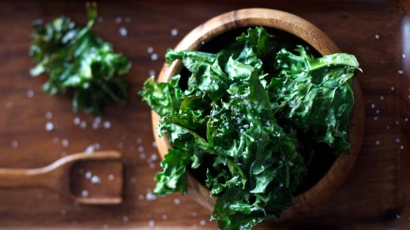 Kale chips are powerhouses of nutrients and vitamins.