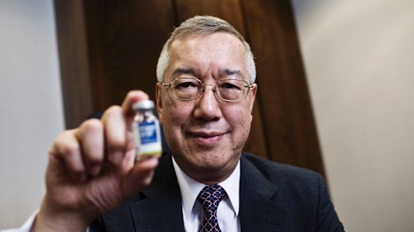 Departed Sirtex Medical chief executive Gilman Wong sold more than a quarter of his holding in October 2016.