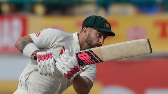 Under pressure: Matthew Wade