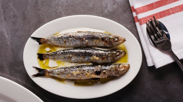 Simplicity: Sardine escabeche.