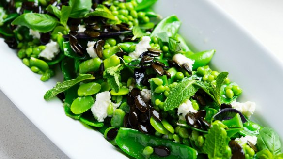 Chef Peter Gilmore's spring salad.