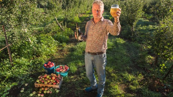How do you like them apples?: Michael Mason, cider maker at Learmonth Cidery.