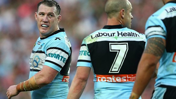 Reformed character: Sharks captain Paul Gallen.