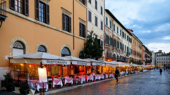 Restaurants in Rome and other European cities are feeling the brunt of the crisis but some are using it as a chance for reinvention.